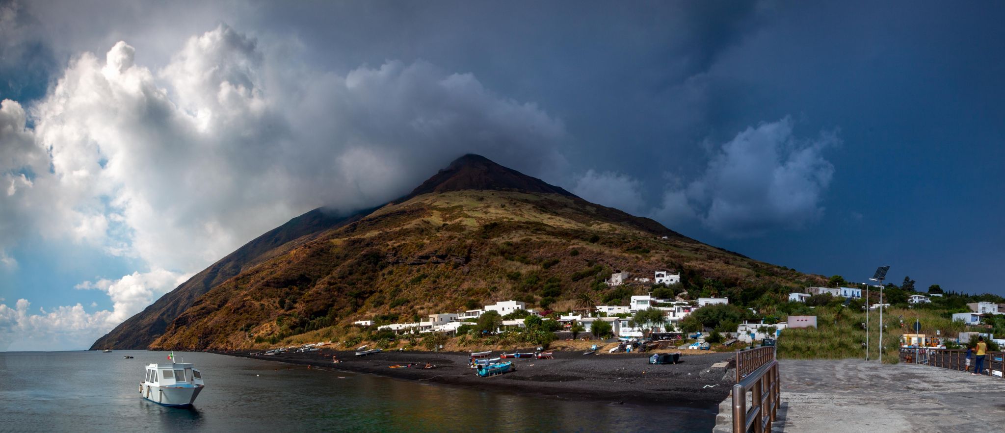 The Island of Stromboli, Aeolian Islands, Italy
