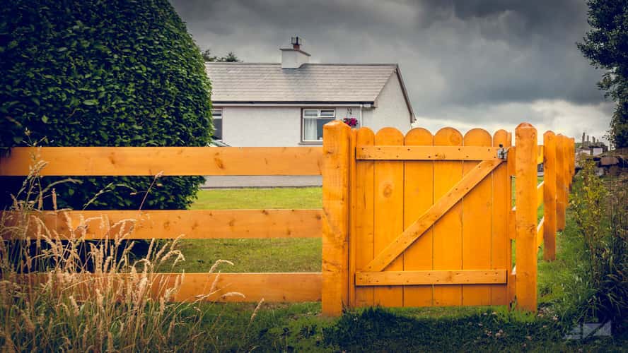 the yellow gate