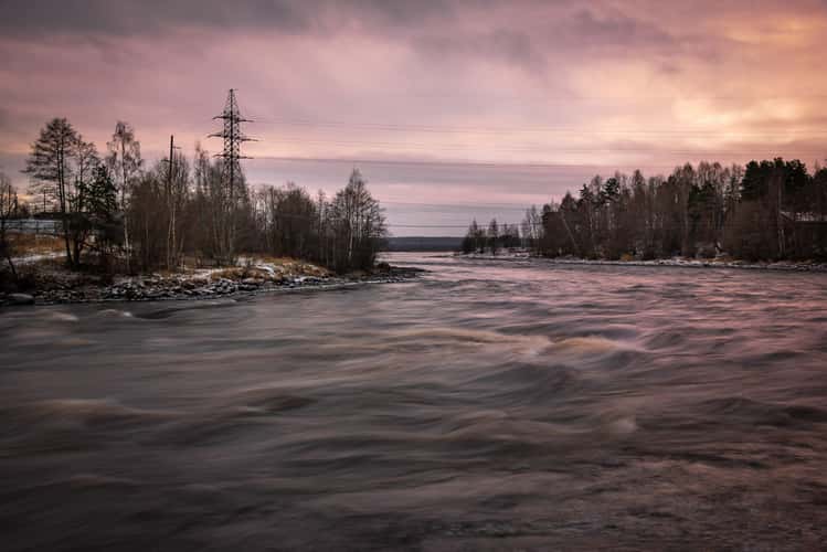 Thresholds on the Vuoksa River, Leningrad Region