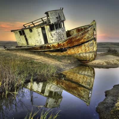 Tomales Bay Shipwreck, USA