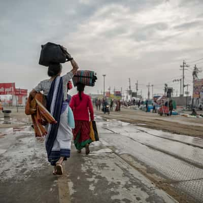 Towards the Kumbh Mela, India