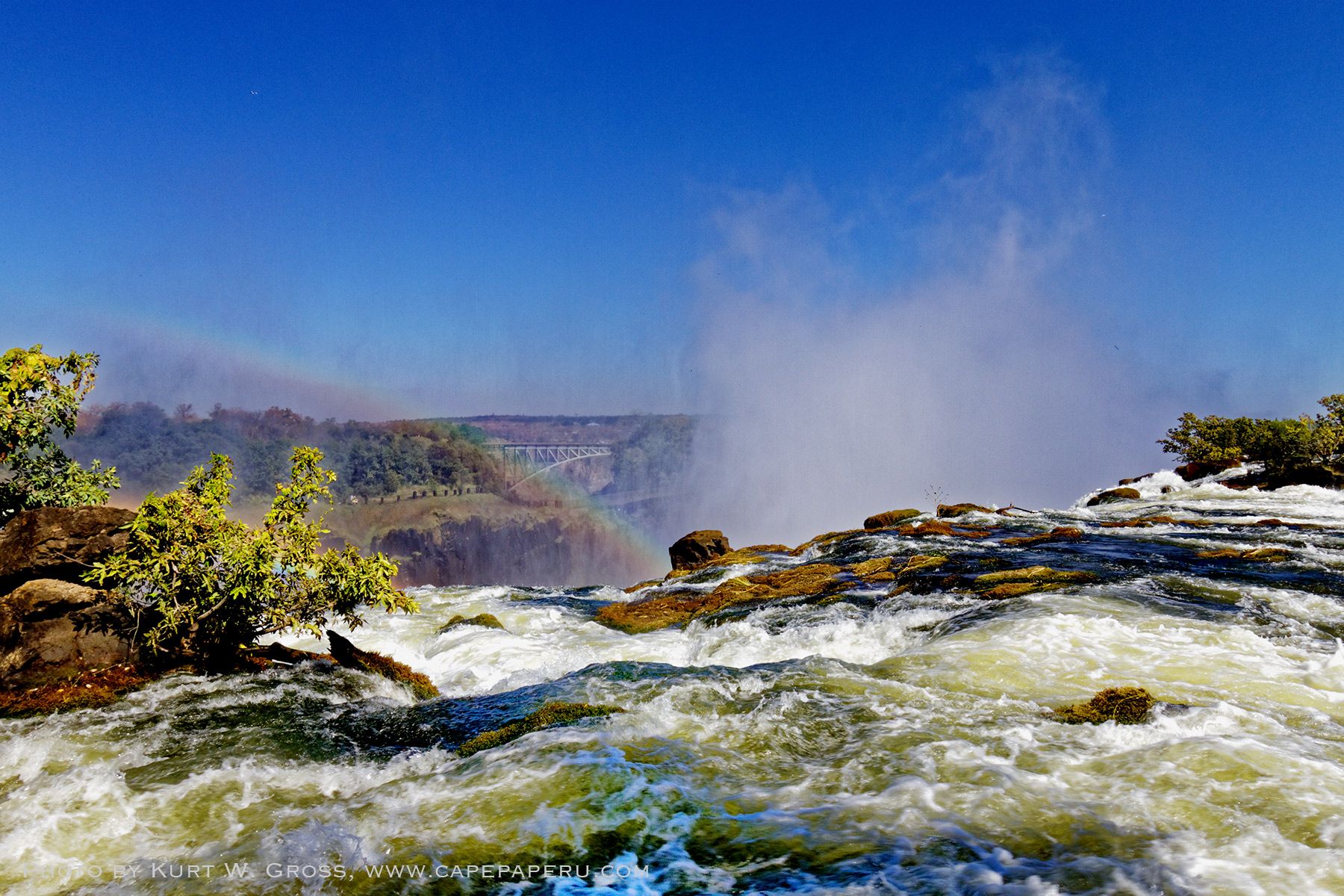Victoria Falls, Zambesi River, Zambia, Zambia