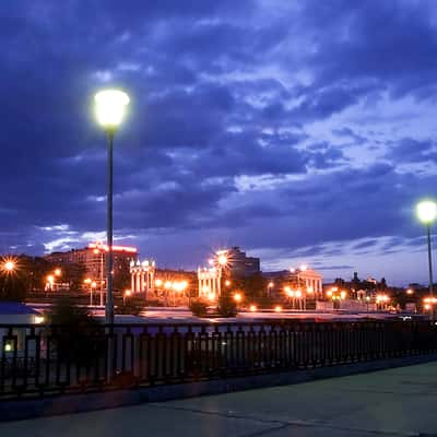 Volgograd lights, Russian Federation