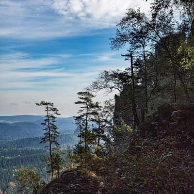 Wandern im Elbsandsteingebirge, Germany