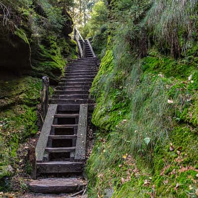 Wandern im Elbsandsteingebirge2, Germany