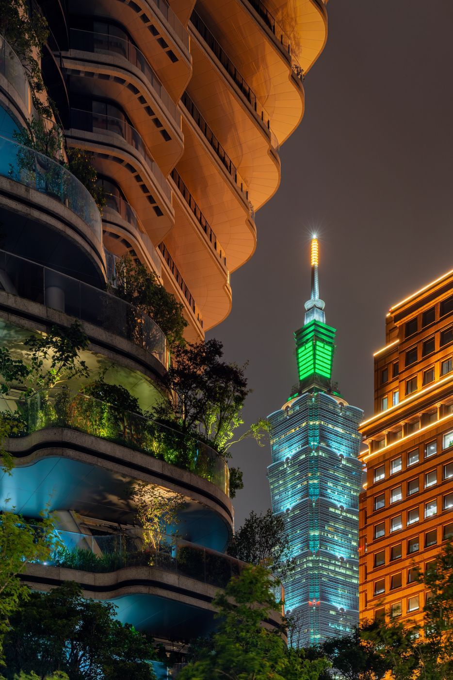 Agoda Garden and 101 Tower, Taiwan