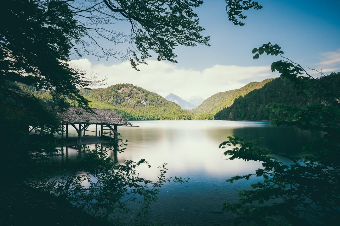 Alpsee near Hohenschwangau, Germany
