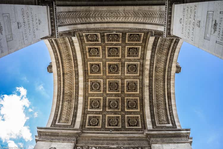 Arc de Triomphe, Paris, France