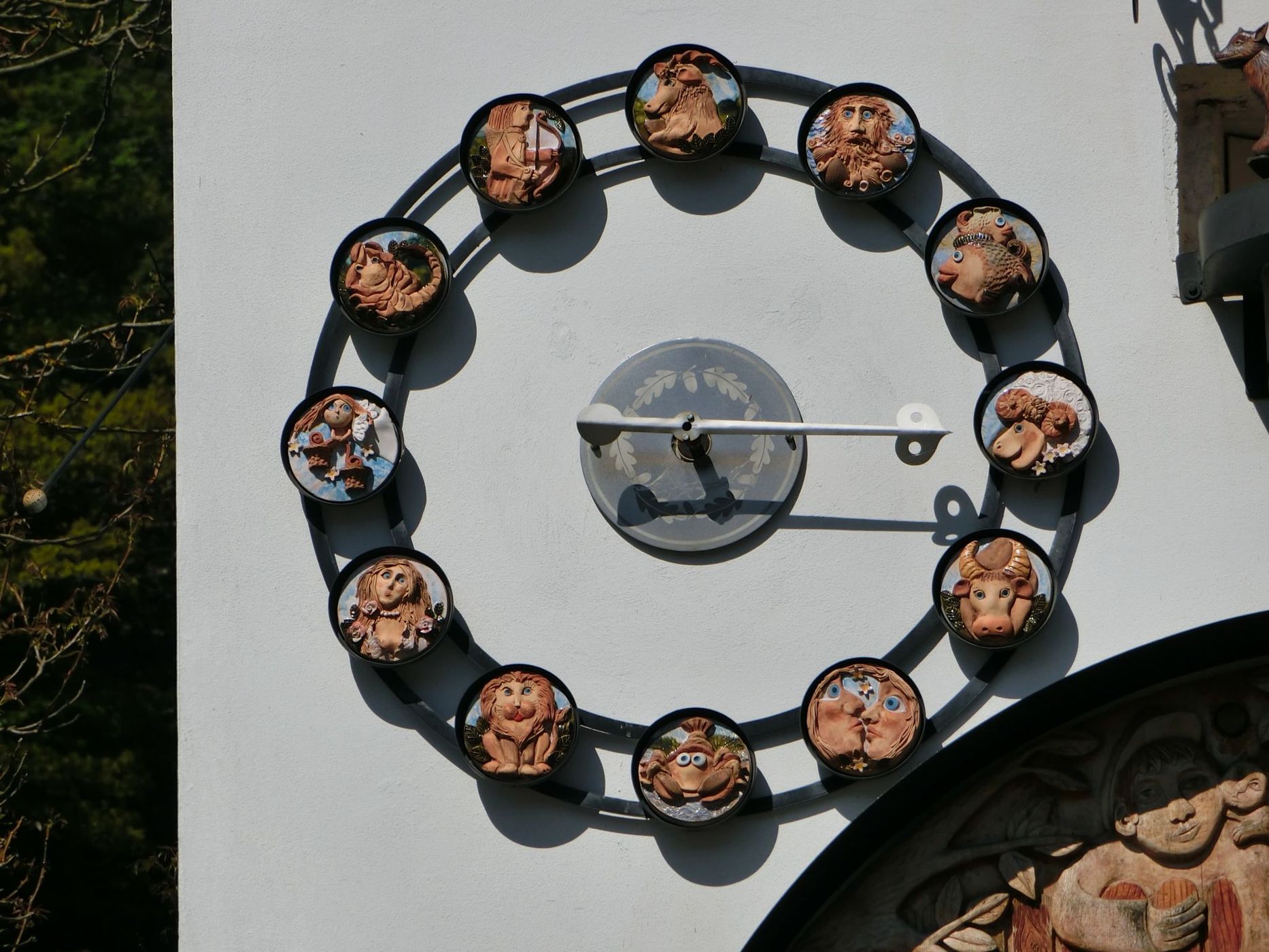 Astronomical Clock in Kryštofovo Údolí, Czech Republic