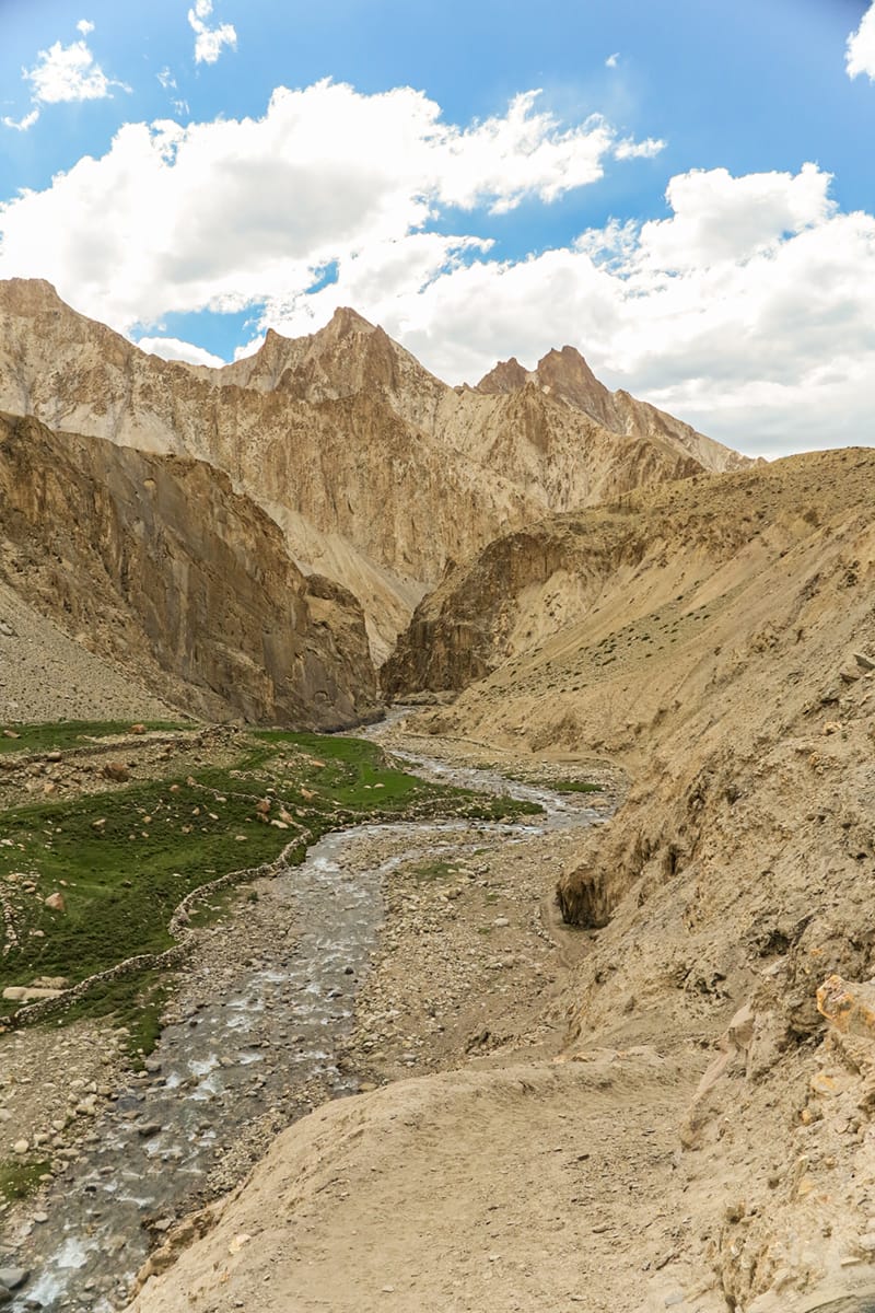 Auf dem Weg zum Kongmaru La, Markha Valley Trek, India