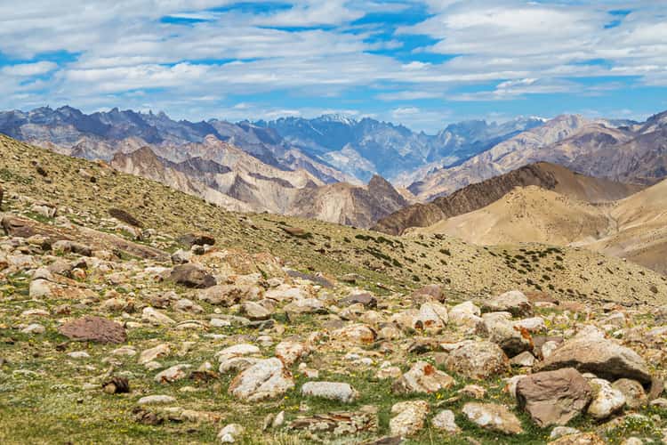 Auf dem Weg zum Kongmaru La, Markha Valley Trek