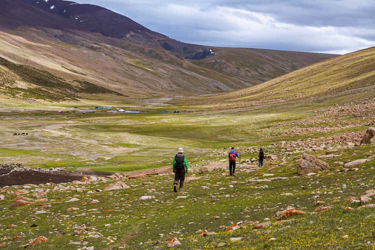 Auf dem Weg zum Kongmaru La, Markha Valley Trek