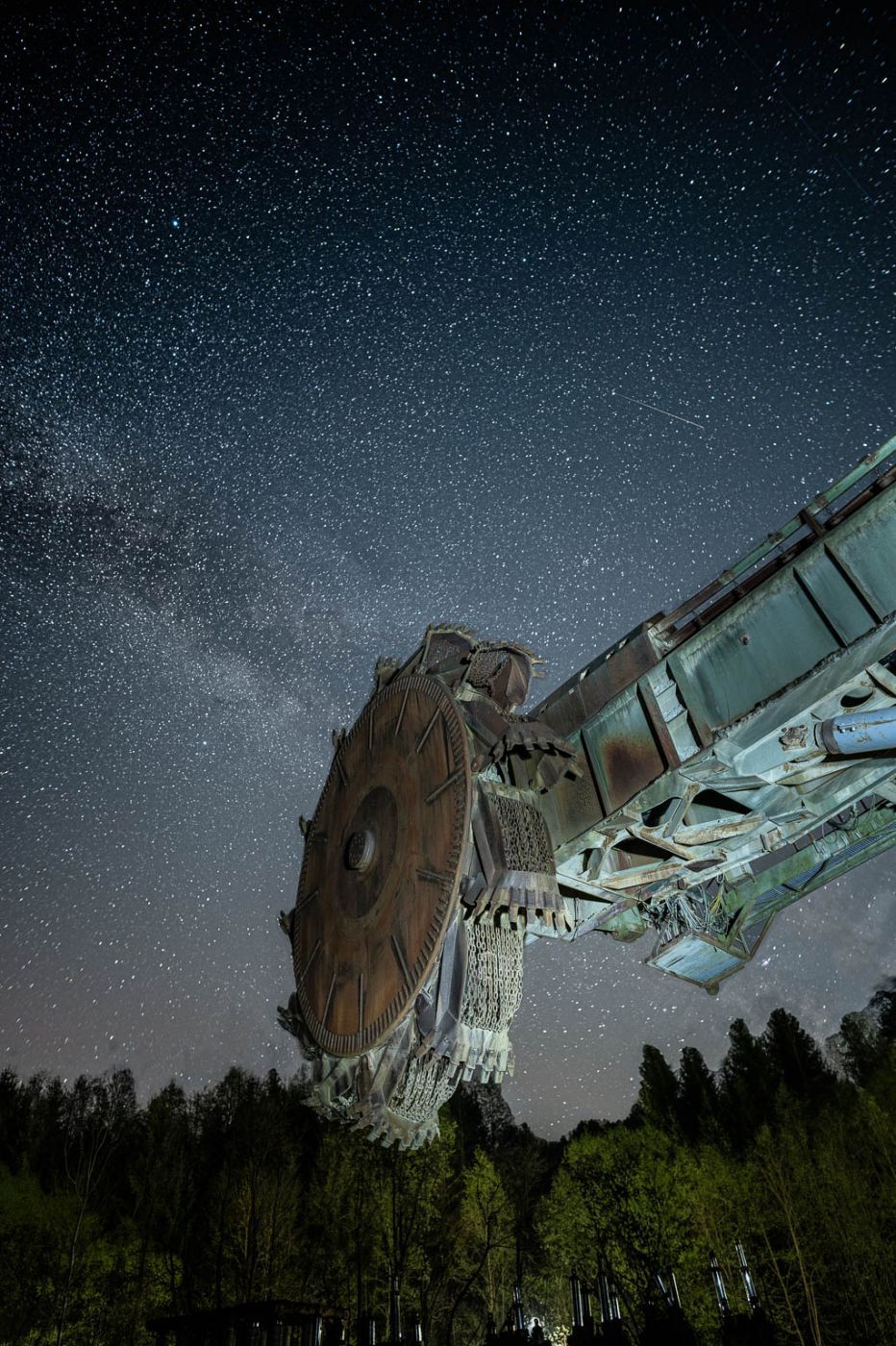 Big excavator near Bärnbach, Austria