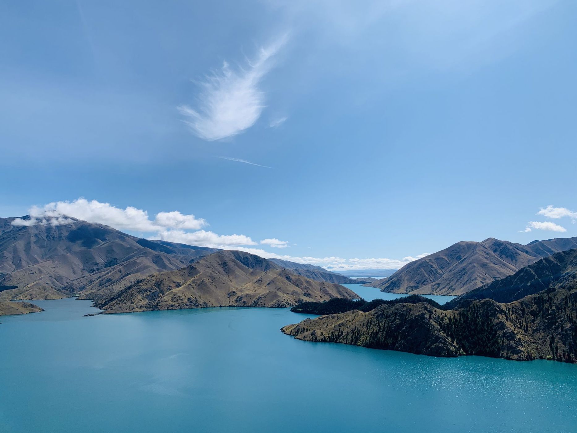Benmore penisula, New Zealand