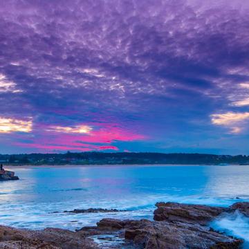 Bermagui Breakwater, New South Wales sunset, Australia