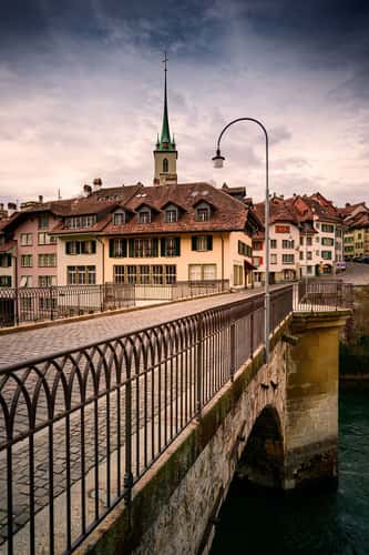  View over the Old Town of Bern