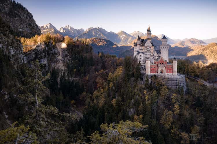 Best view of Neuschwanstein Castle