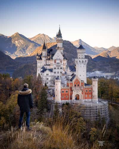 Best view of Neuschwanstein Castle