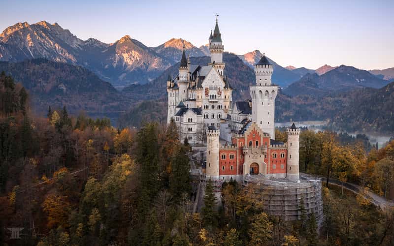 Best view of Neuschwanstein Castle