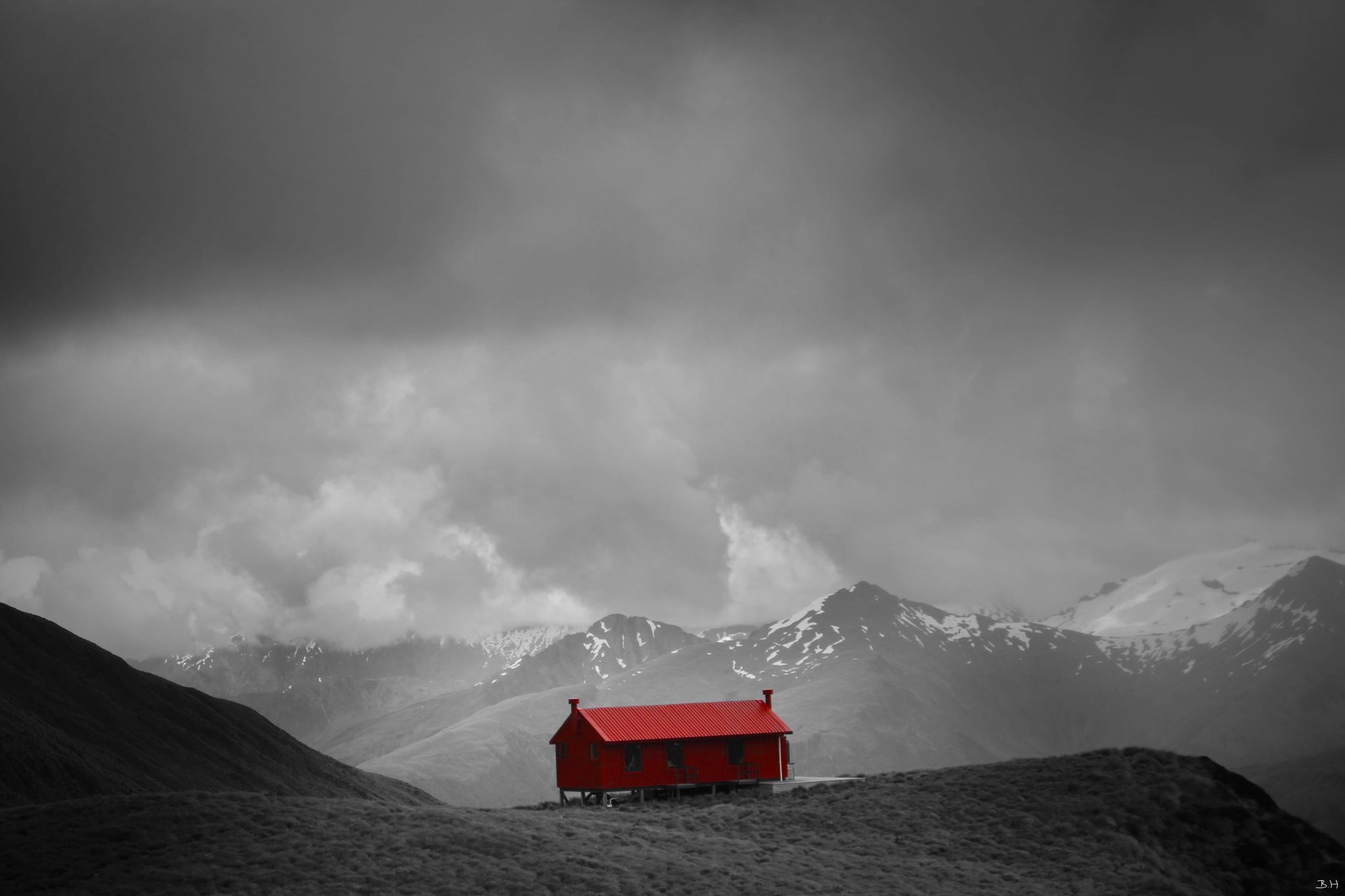 Brewster Hut, New Zealand