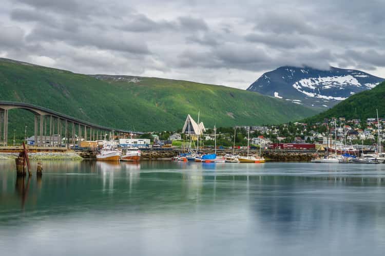 Bruvegen. Tromsø Bridge.