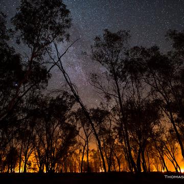Burning Outback, Australia