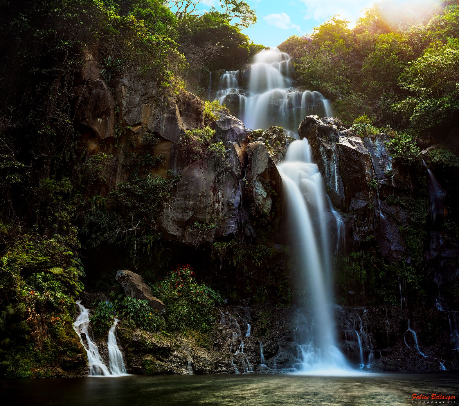Cascade des Aigrettes, Reunion