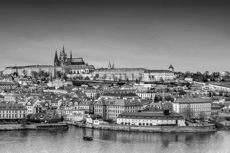 Charles Bridge from Old Town Bridge Tower, Prague