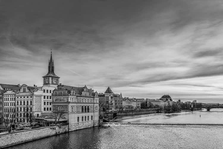 Charles Bridge from Old Town Bridge Tower, Prague
