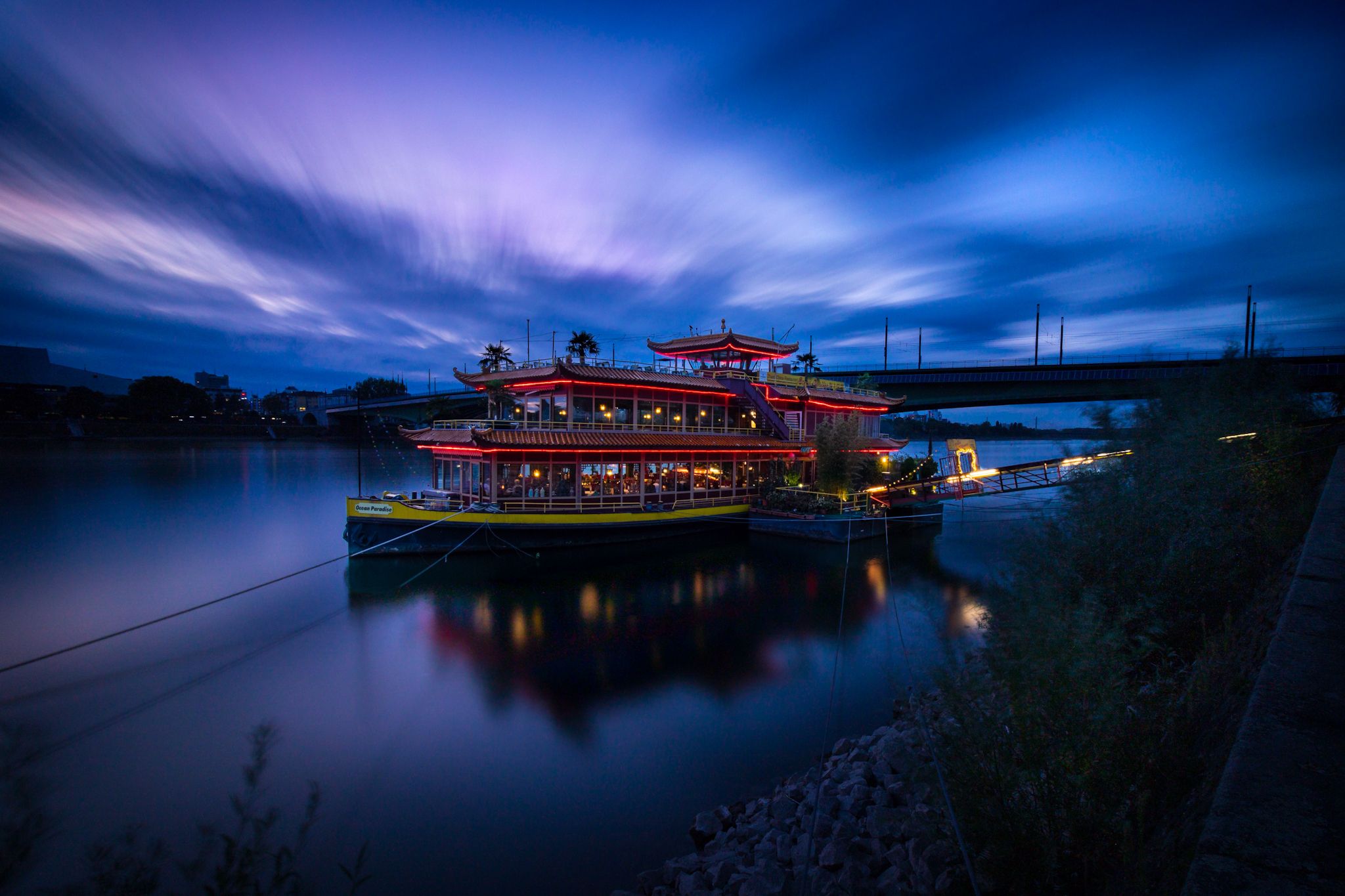 Chinese Boat Restaurant, Bonn, Germany