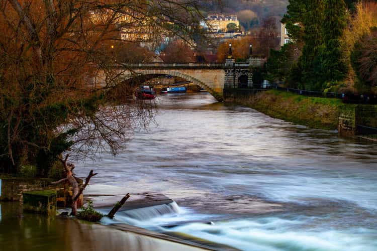 Cleveland Bridge, Avon River, Bath, England