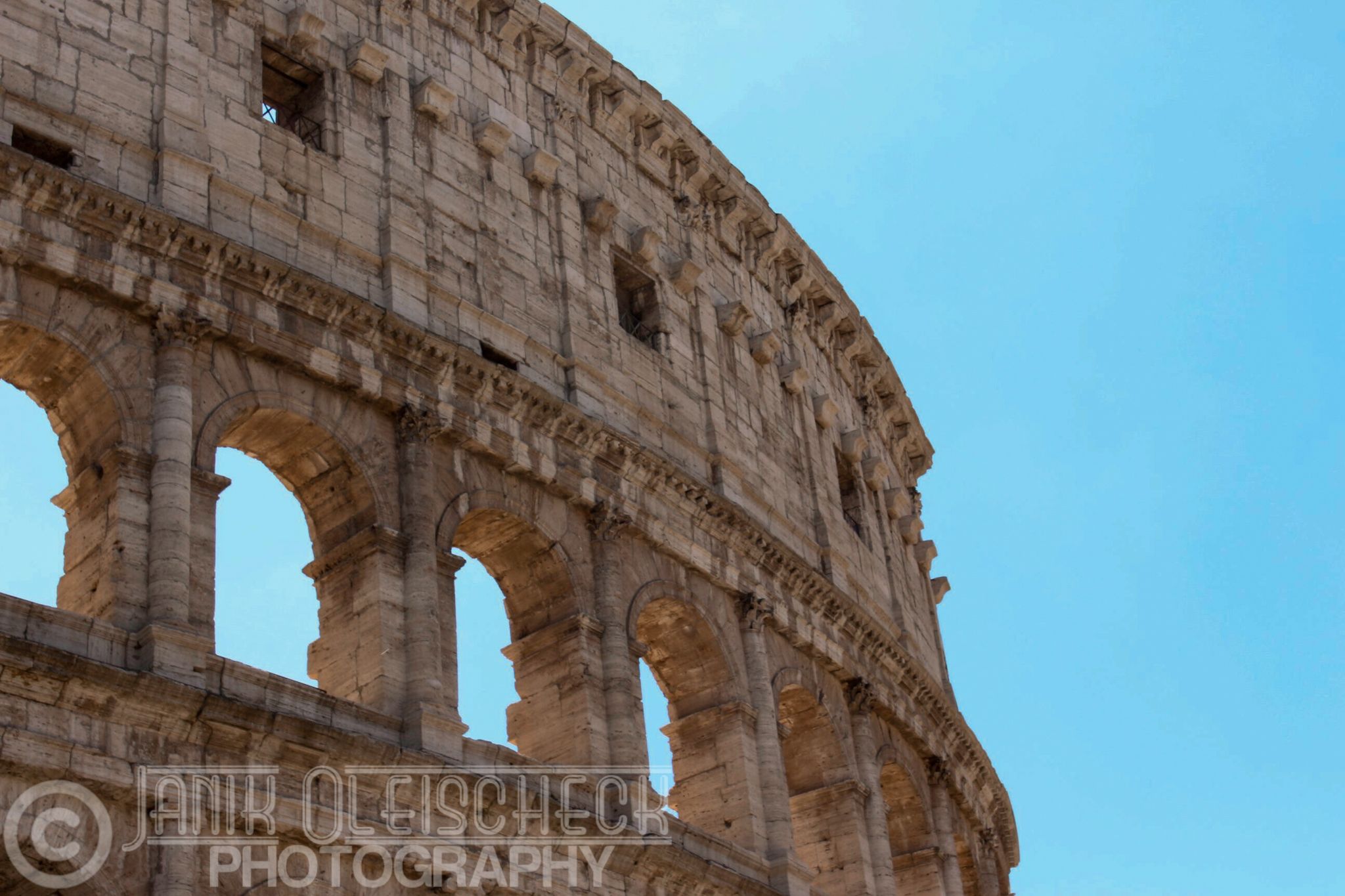 Colosseum (front view), Rome, Italy