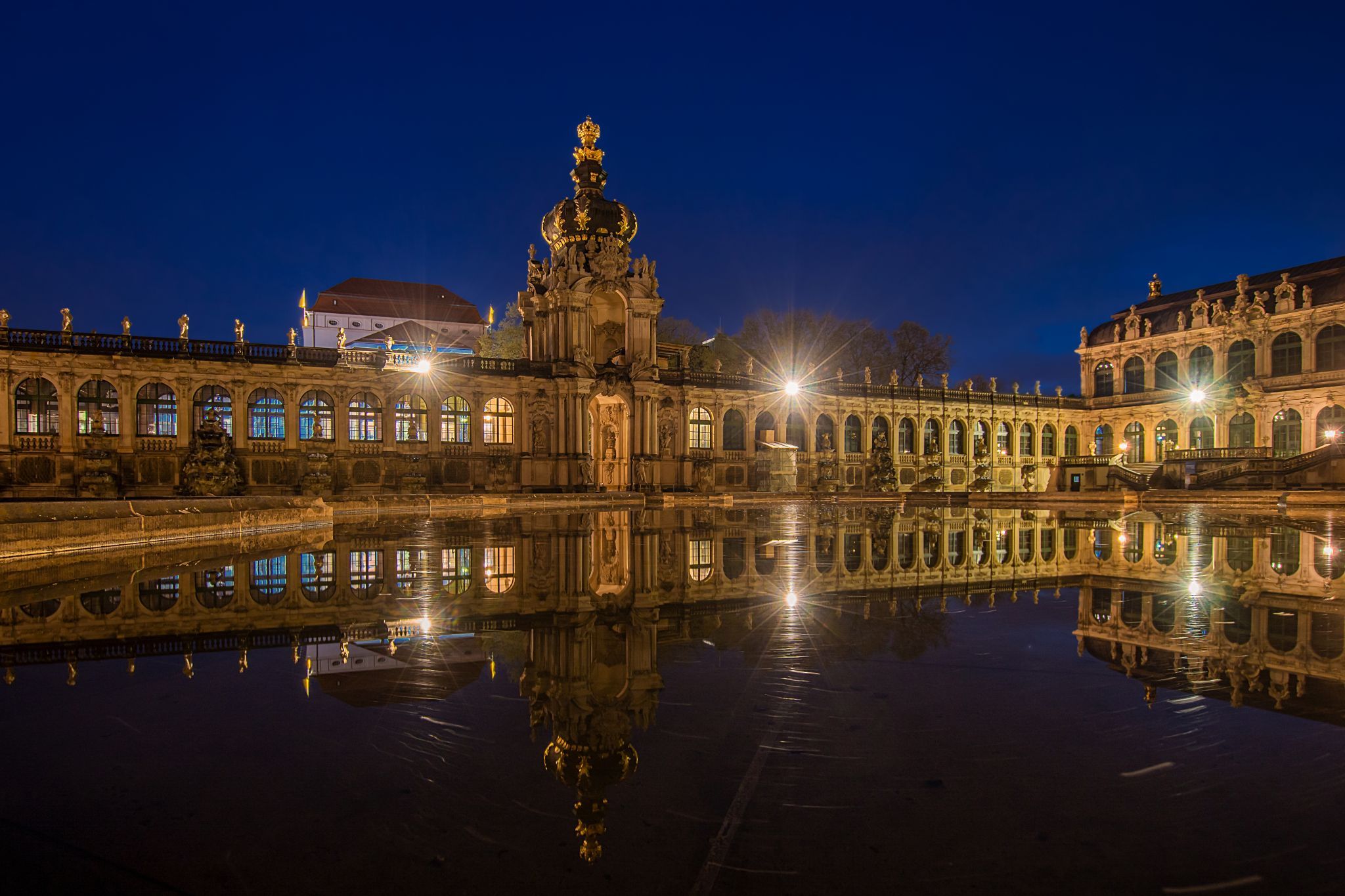 Crown Gate, Dresden, Germany