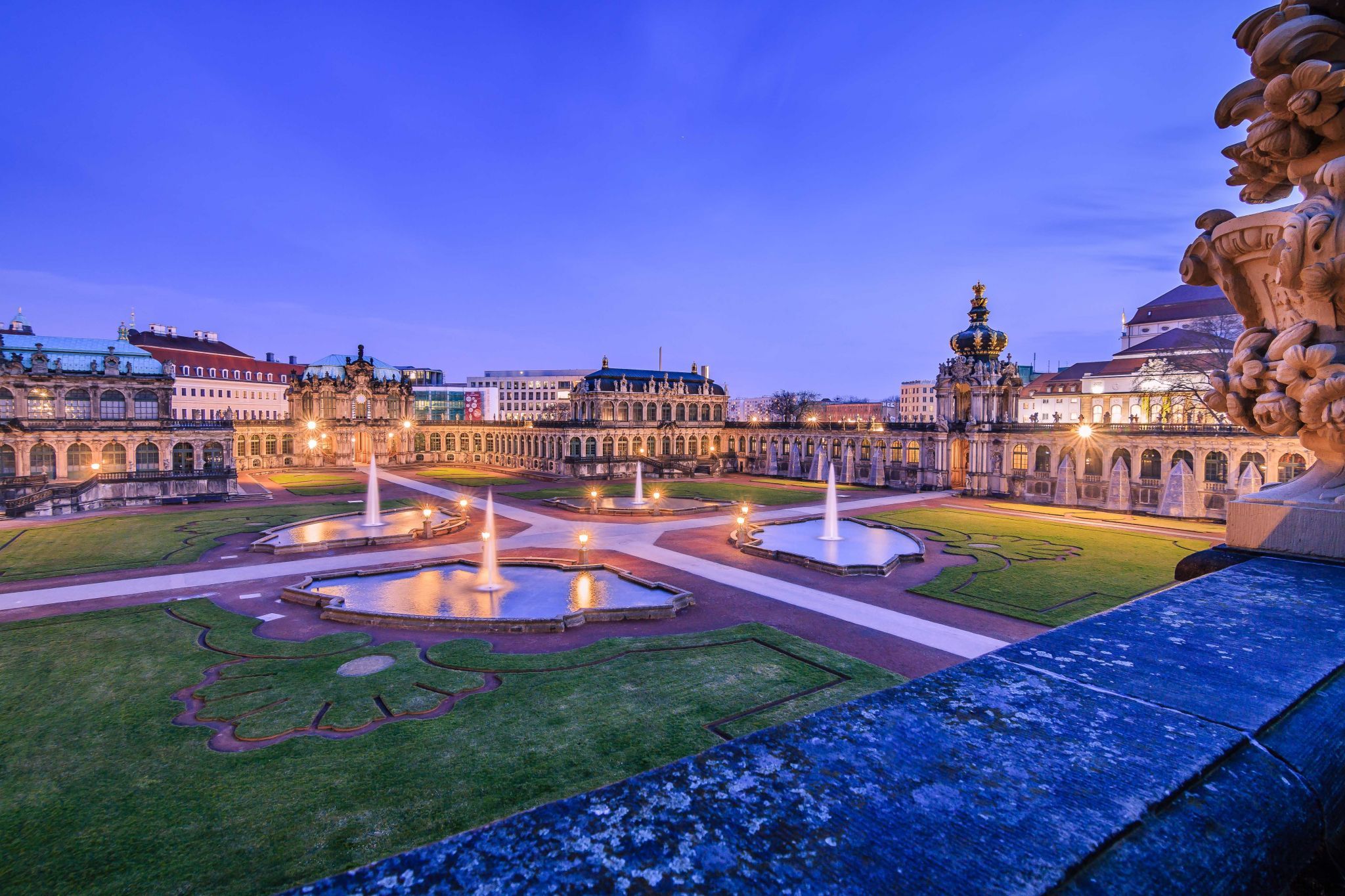 Crown Gate, Dresden, Germany