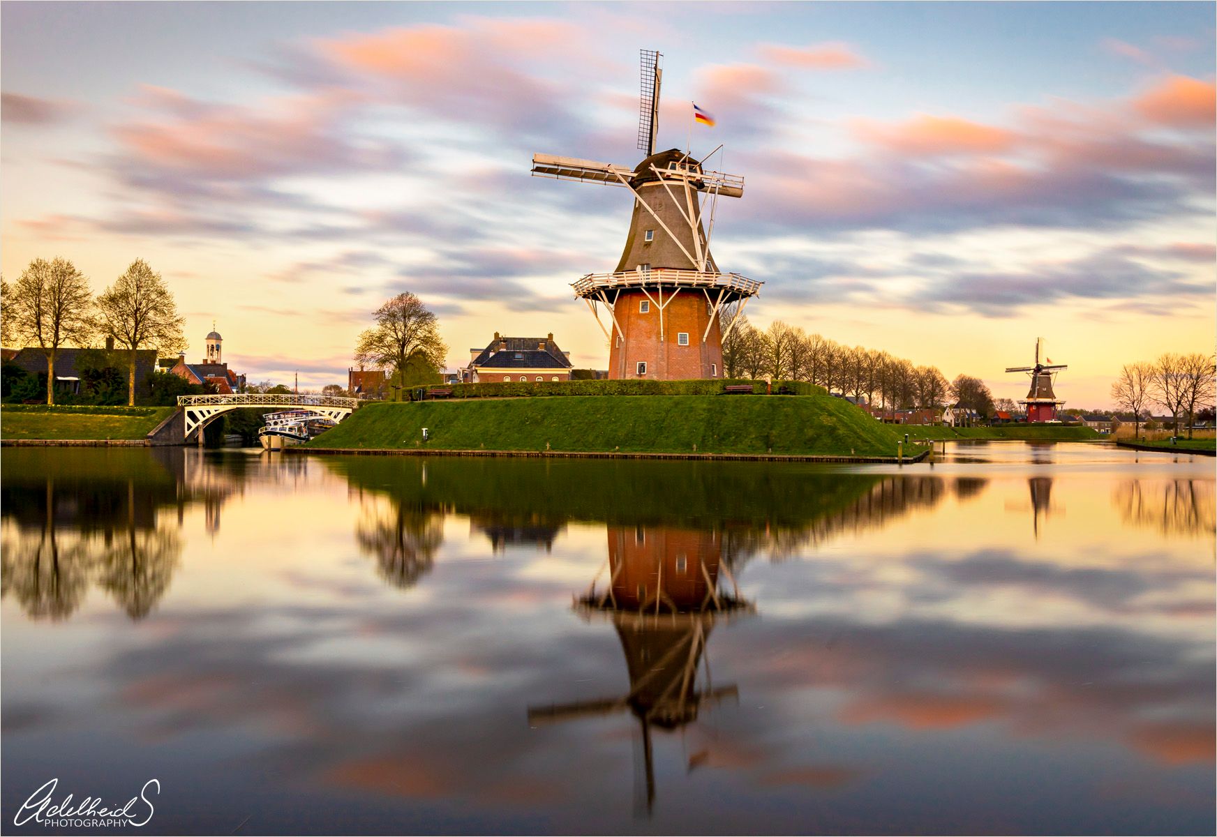 Dokkum Windmills, Netherlands