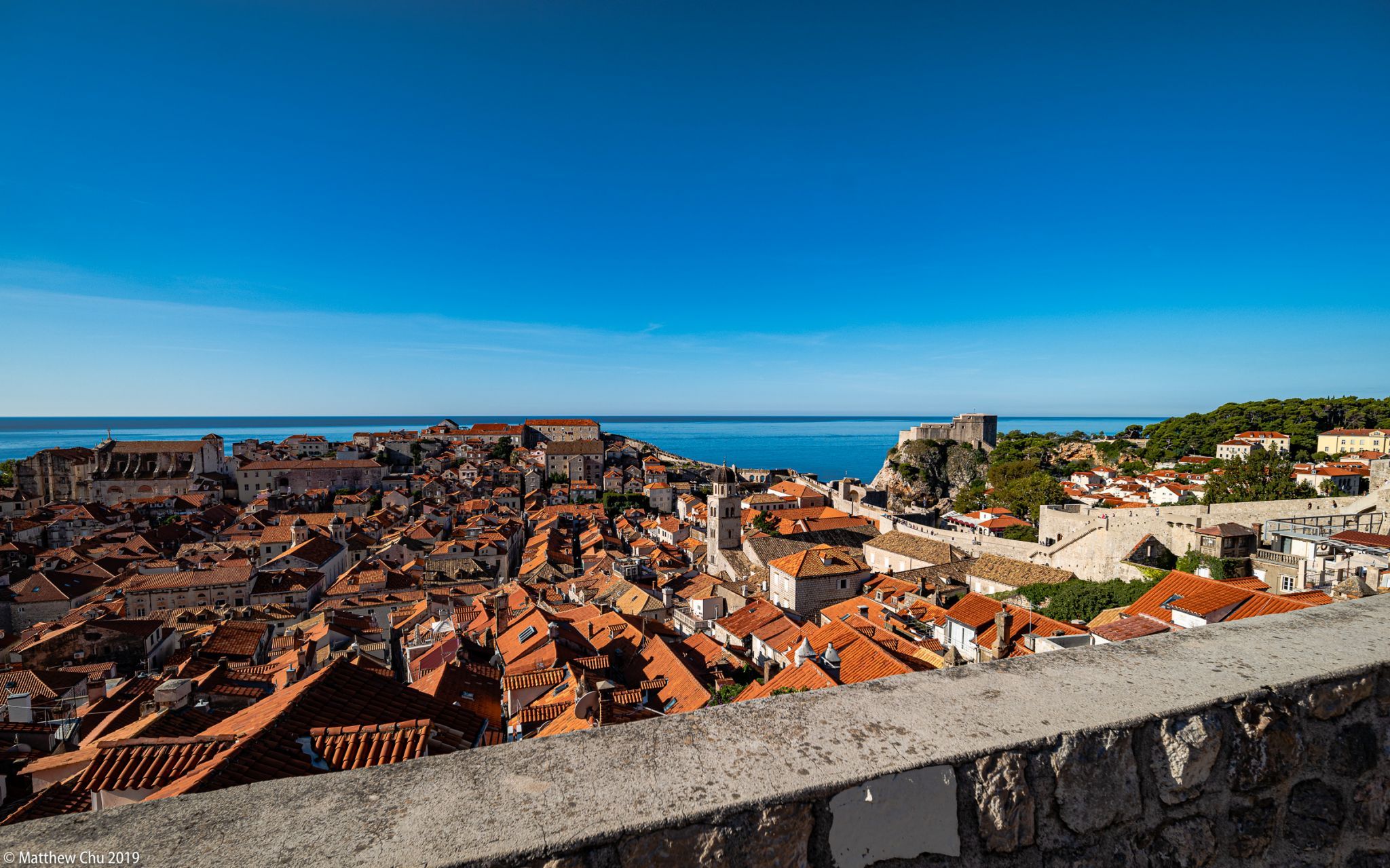 Dubrovnik Old City Wall, Croatia
