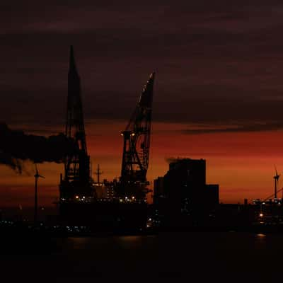 Eemshaven Dawn, Netherlands