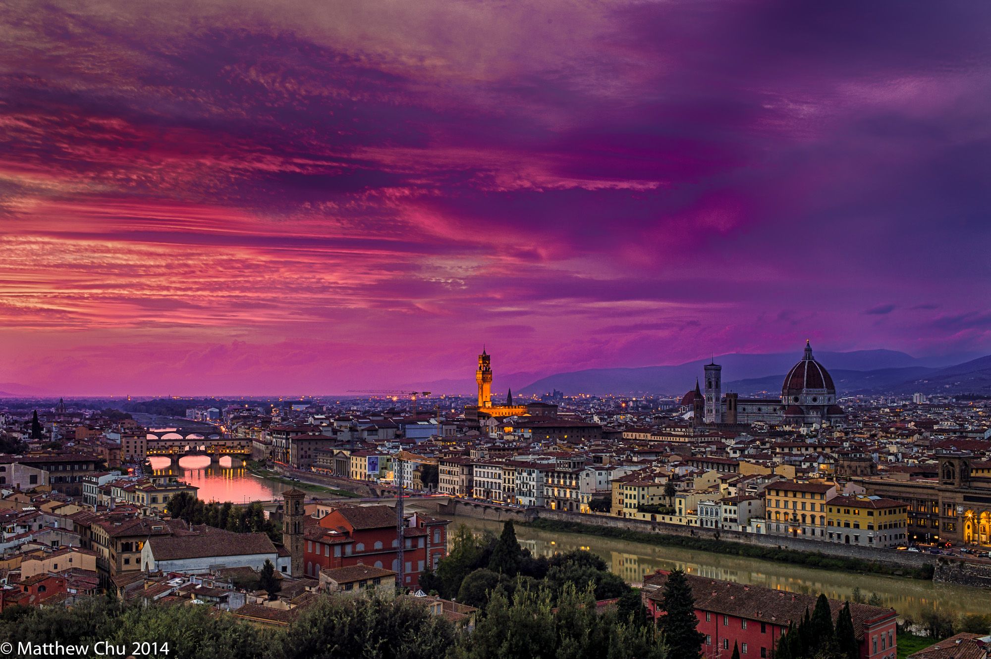 Florence Panoramic View, Italy