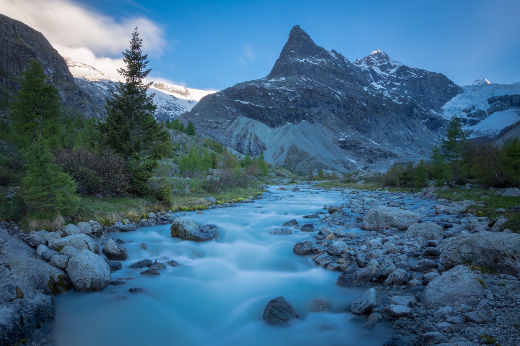 Glacier du Mont Miné, Switzerland