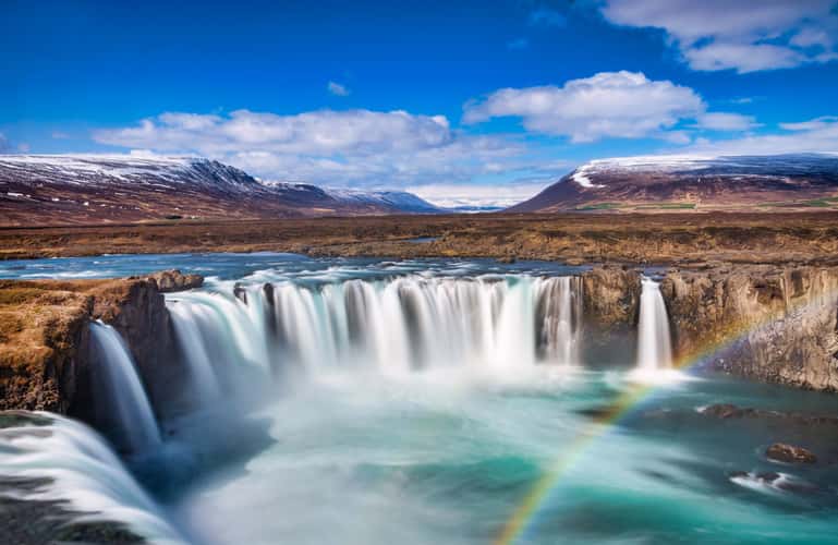 Goðafoss, South side view