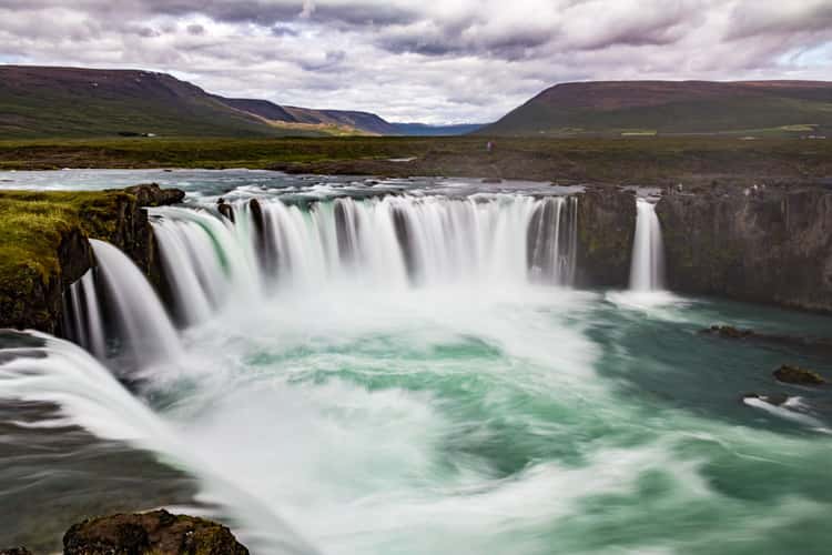 Goðafoss, South side view