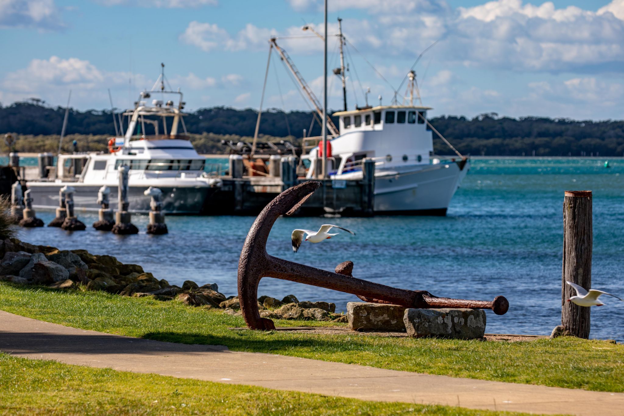 Greenwell Point Fishing Boats New South Wales, Australia