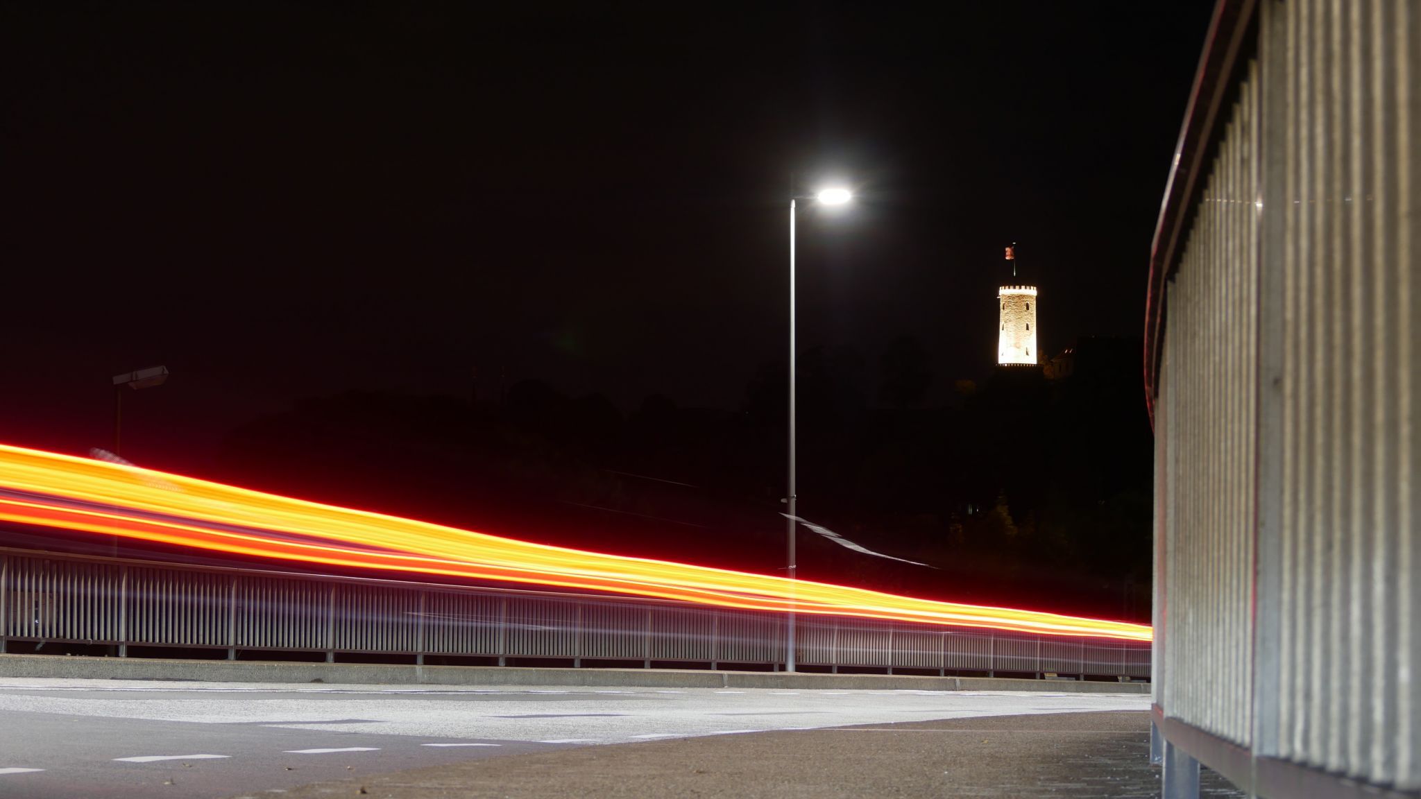 Haller Weg, Blick auf Sparrenburg, Germany