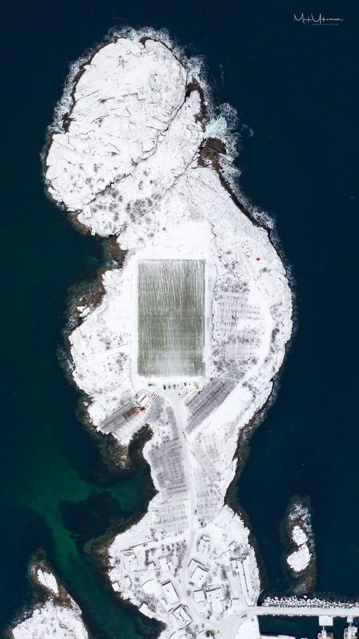 Henningsvær Soccer Field, Norway