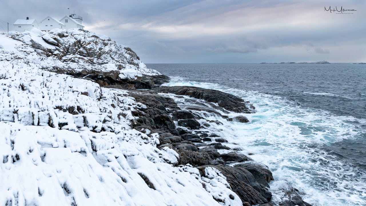 View of Henningsvær, Norway