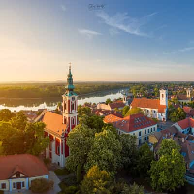 Szentendre cityscape, Hungary