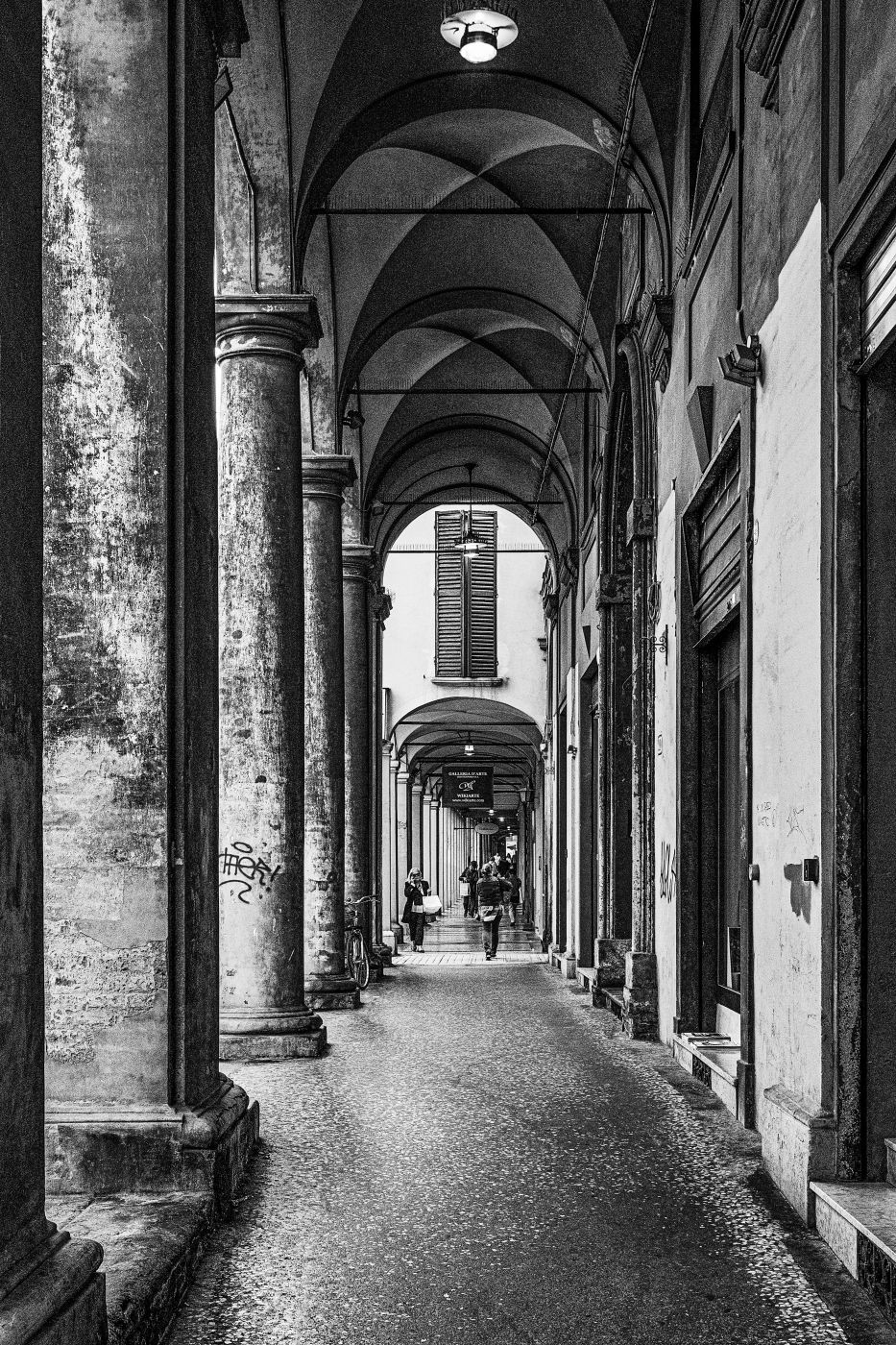 I portici di Bologna, Italy