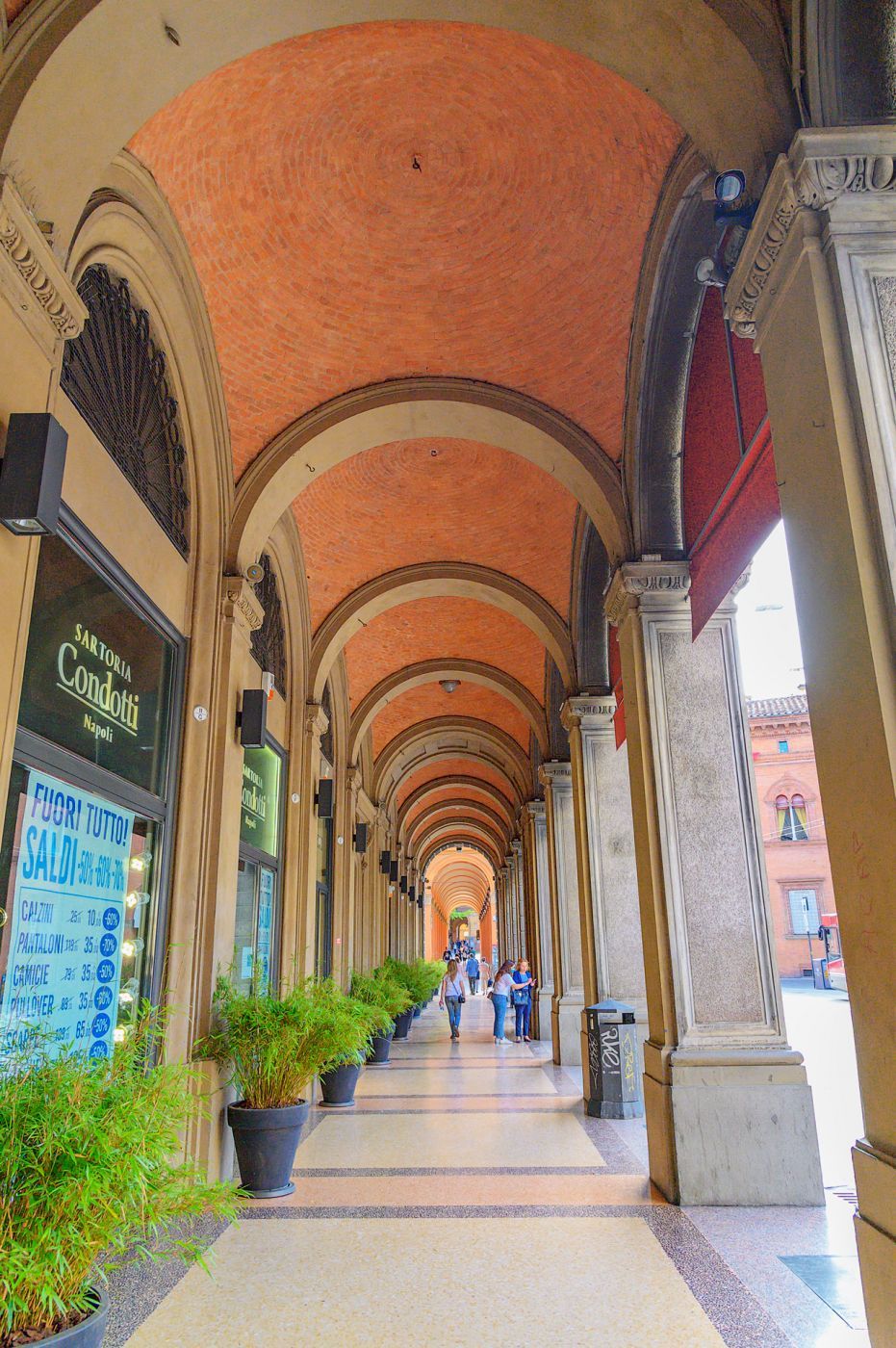 I portici di Bologna, Italy