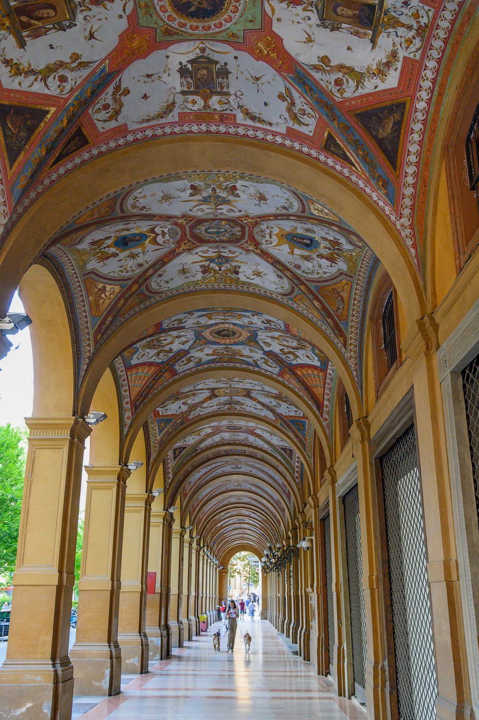 I portici di Bologna, Italy