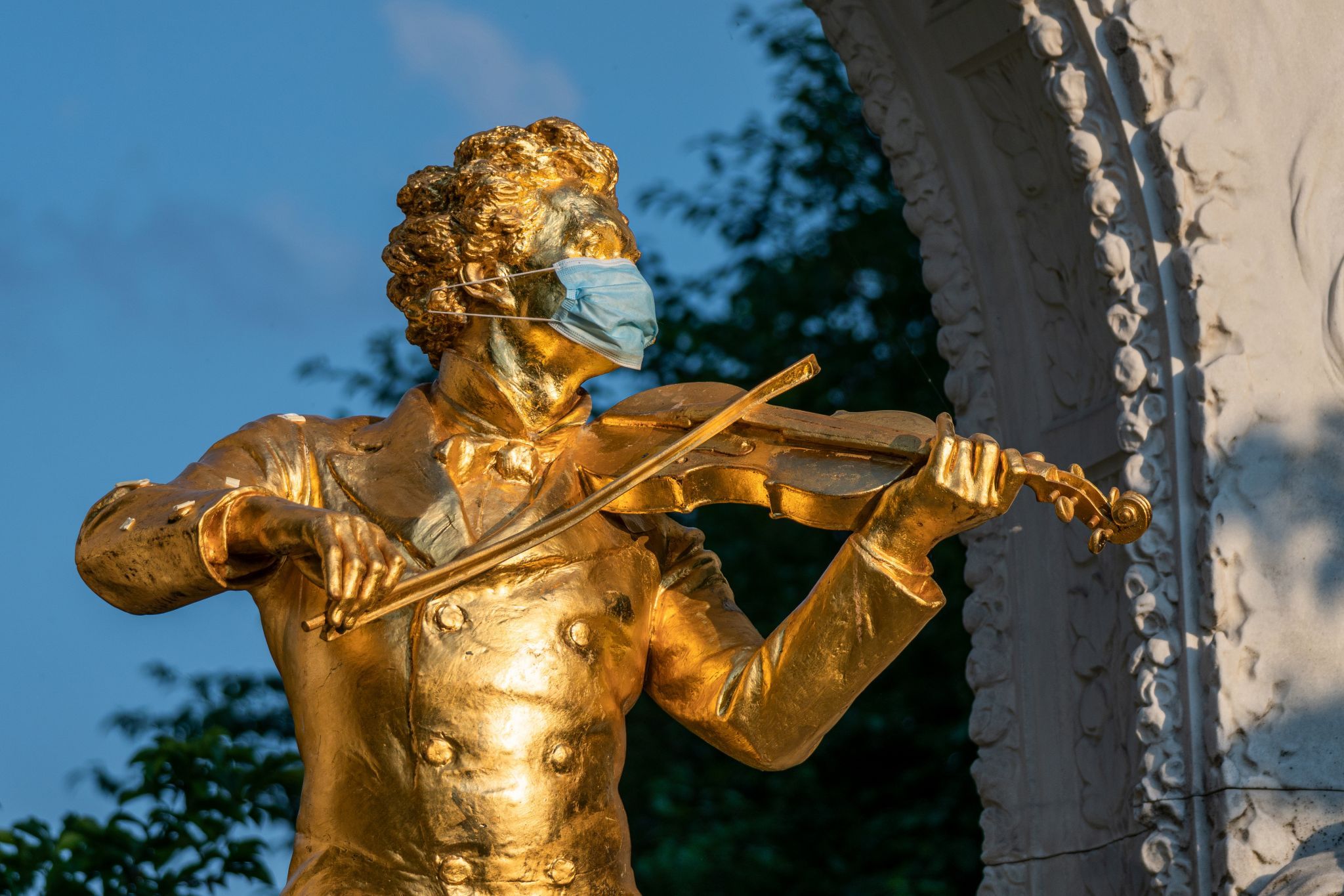 Johann Strauss Monument Vienna, Austria